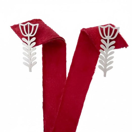 Lebanese Fenjen Pattern Earrings by Demirelli, handcrafted jewelry featuring traditional Lebanese design for a stylish and cultural statement