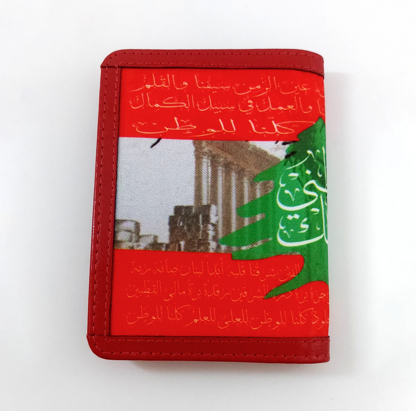 Flag Passport Cover by Demirelli, stylish travel accessory featuring the national flag design for proud and elegant travelers