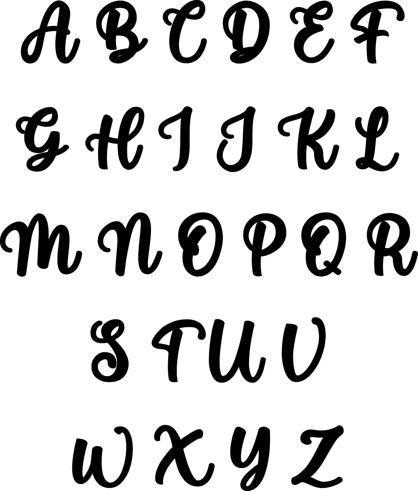 Earrings english letters