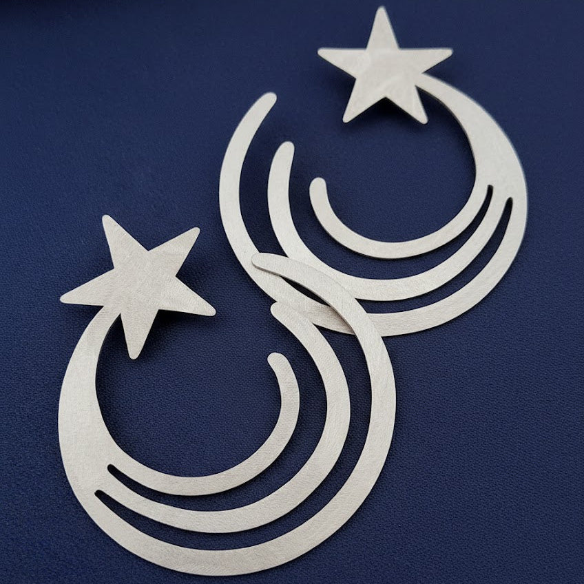 Estella Earrings from Demirelli, handcrafted and personalized jewelry perfect for gifting or daily wear