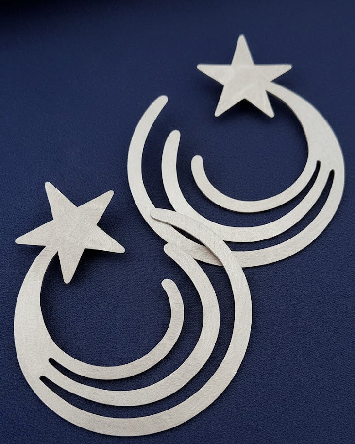 Estella Earrings from Demirelli, handcrafted and personalized jewelry perfect for gifting or daily wear