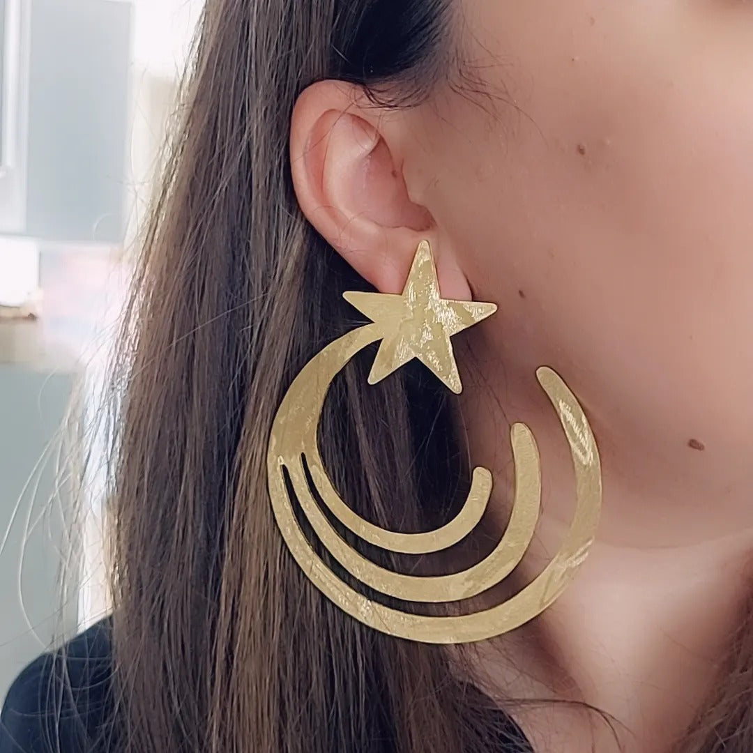 Estella Earrings from Demirelli, handcrafted and personalized jewelry perfect for gifting or daily wear