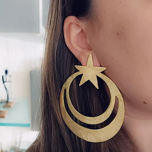 Estelle Earrings by Demirelli, elegant handcrafted jewelry designed for style and sophistication