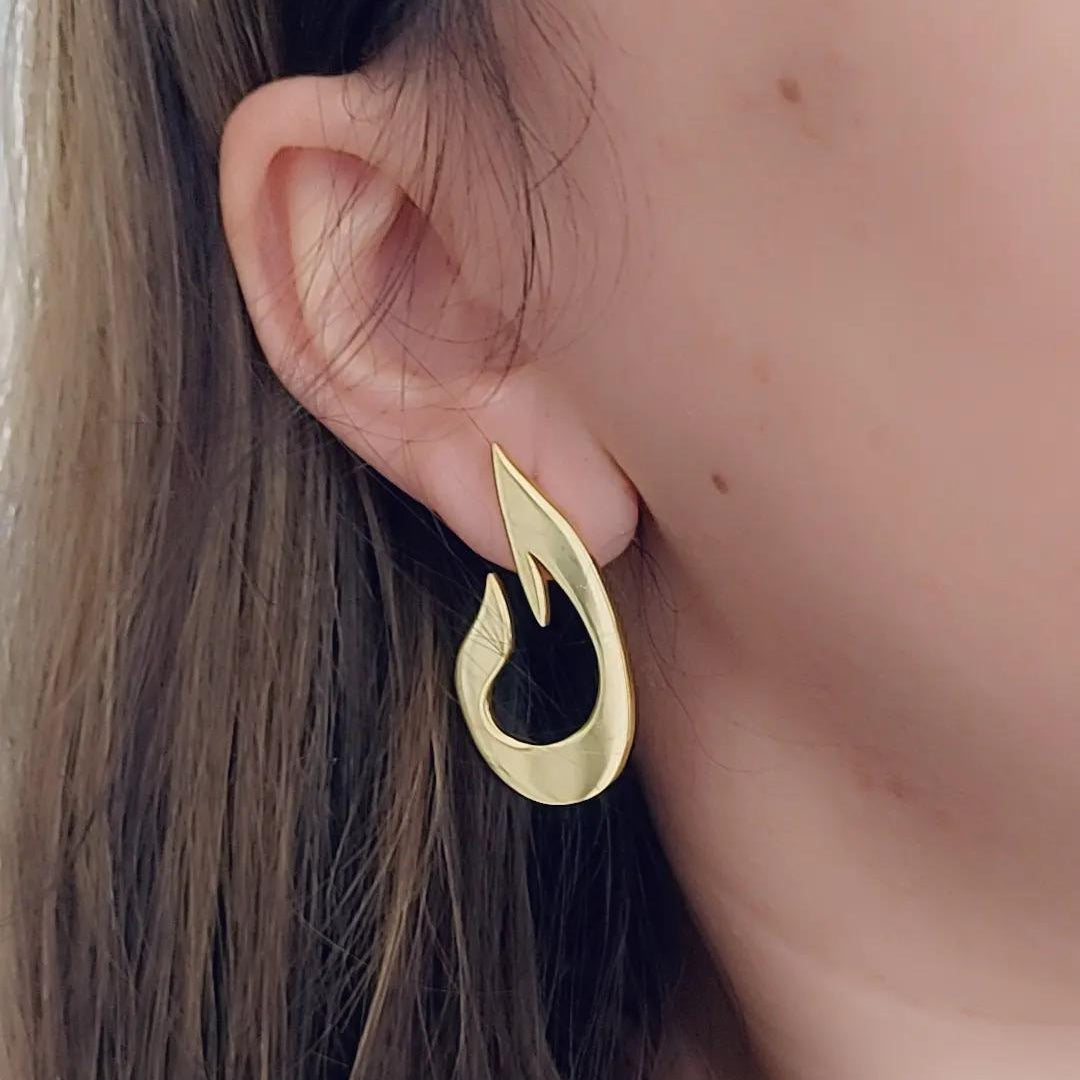 Earrings letter - Demirelli