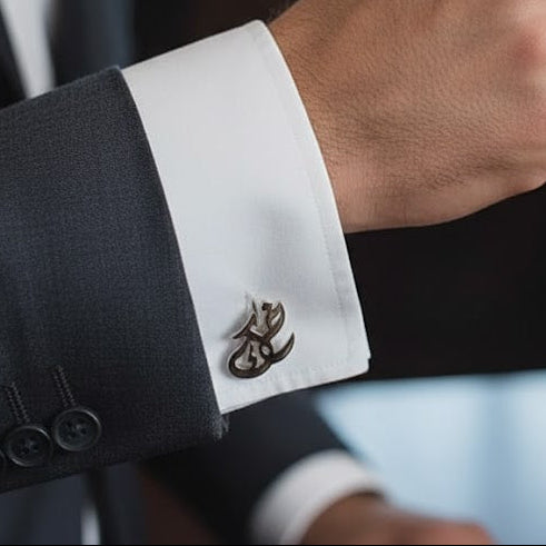 925 Initials Cufflinks - Demirelli