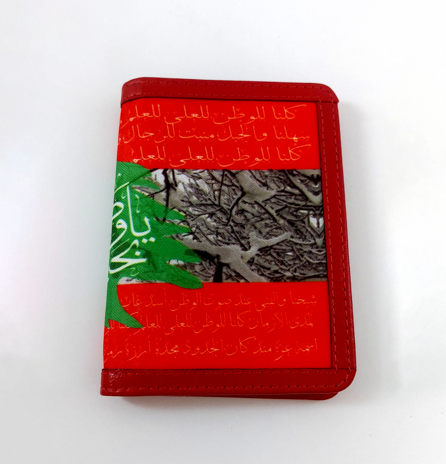 Flag Passport Cover by Demirelli, stylish travel accessory featuring the national flag design for proud and elegant travelers