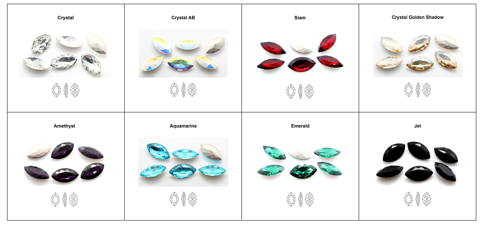 Marquise Droplet Choker - Demirelli